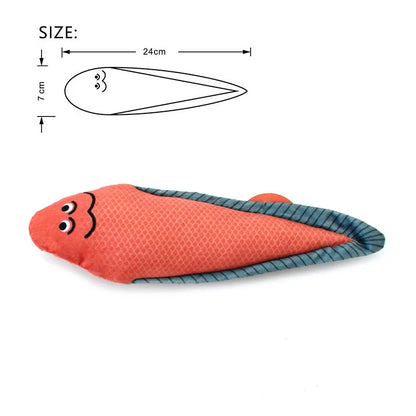 Interactive Catnip Fish Toy