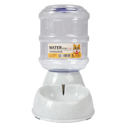 Automatic Dog Feeder with Water Bottle