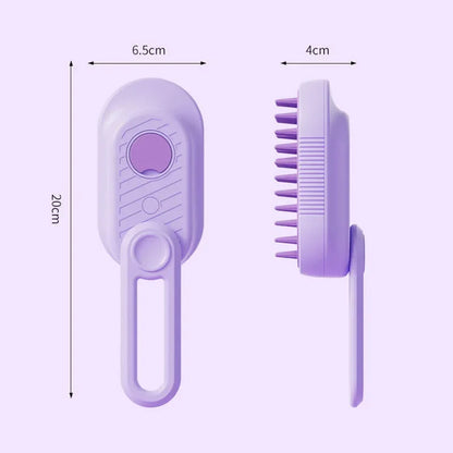 Electric 3-in-1 Steamed Dog Brush