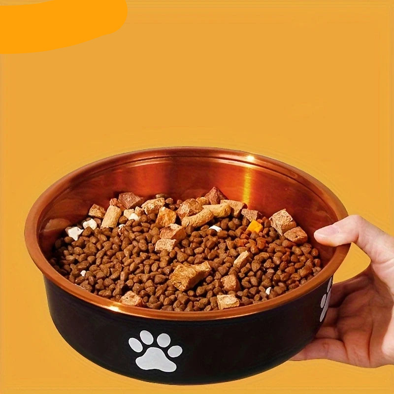 Durable Anti-Slip Stainless Steel Dog Bowls