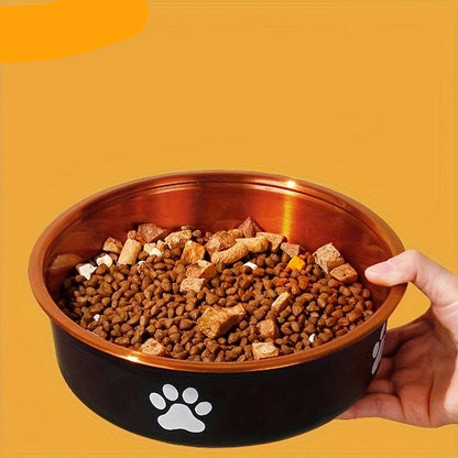 Durable Anti-Slip Stainless Steel Dog Bowls