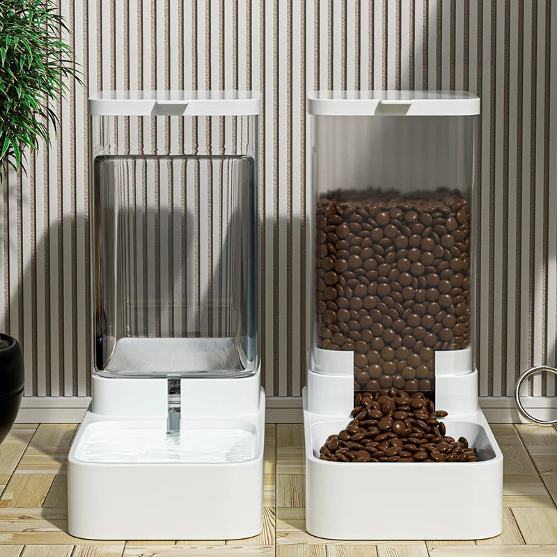 Automatic Dog Feeder and Water Bowl