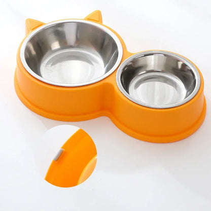 Stainless Steel Pet Bowl Set