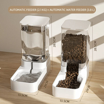 Automatic Dog Feeder and Water Bowl