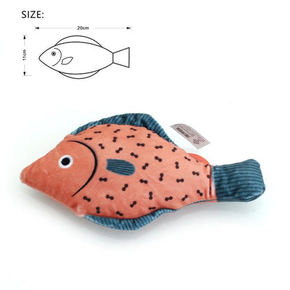 Interactive Catnip Fish Toy