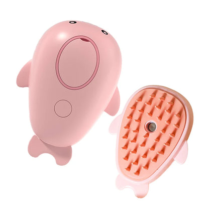 3-in-1 Electric Pet Brush for Grooming