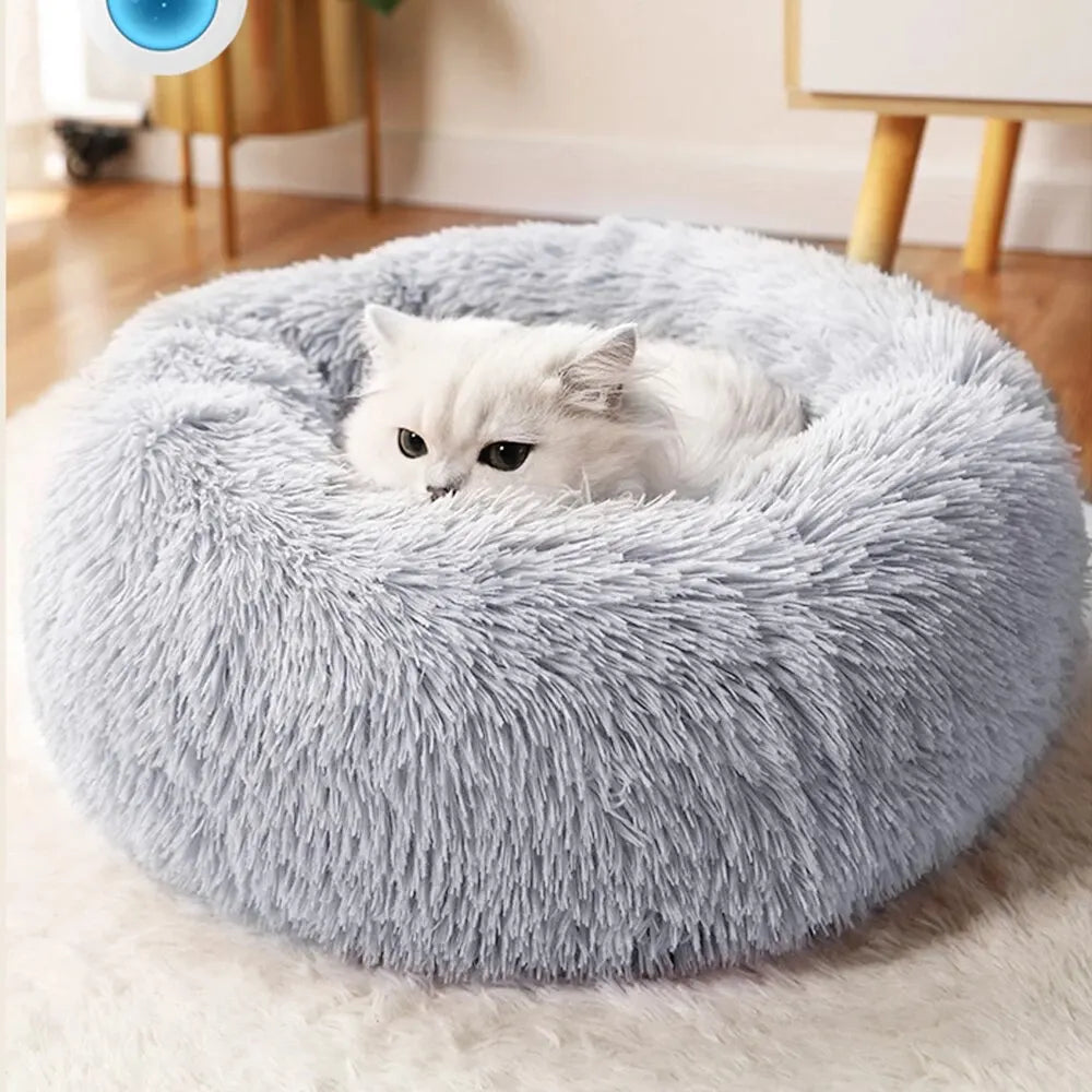 Super Soft Plush Cat Bed