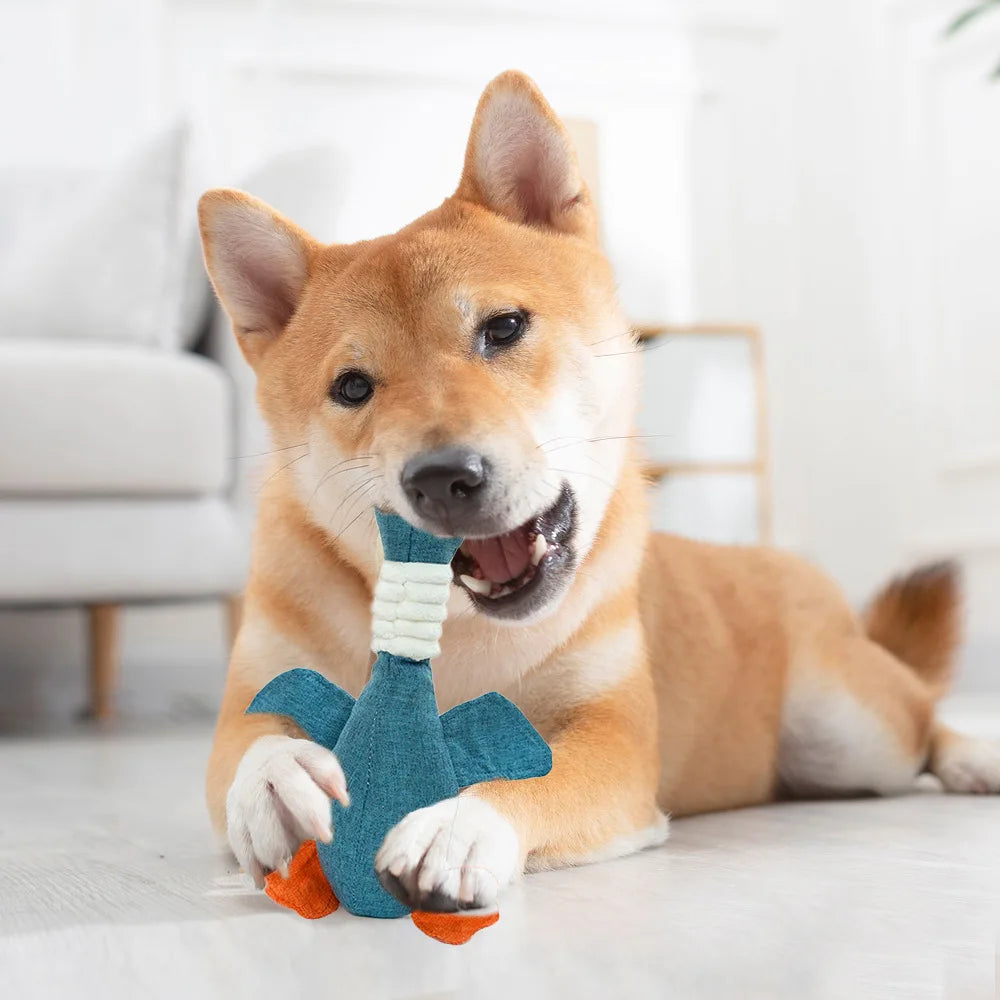 Geese Sound Bite Resistant Teeth Cleaning Toy