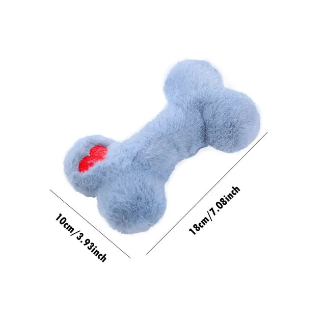 Plush Dinosaur Dog Toy