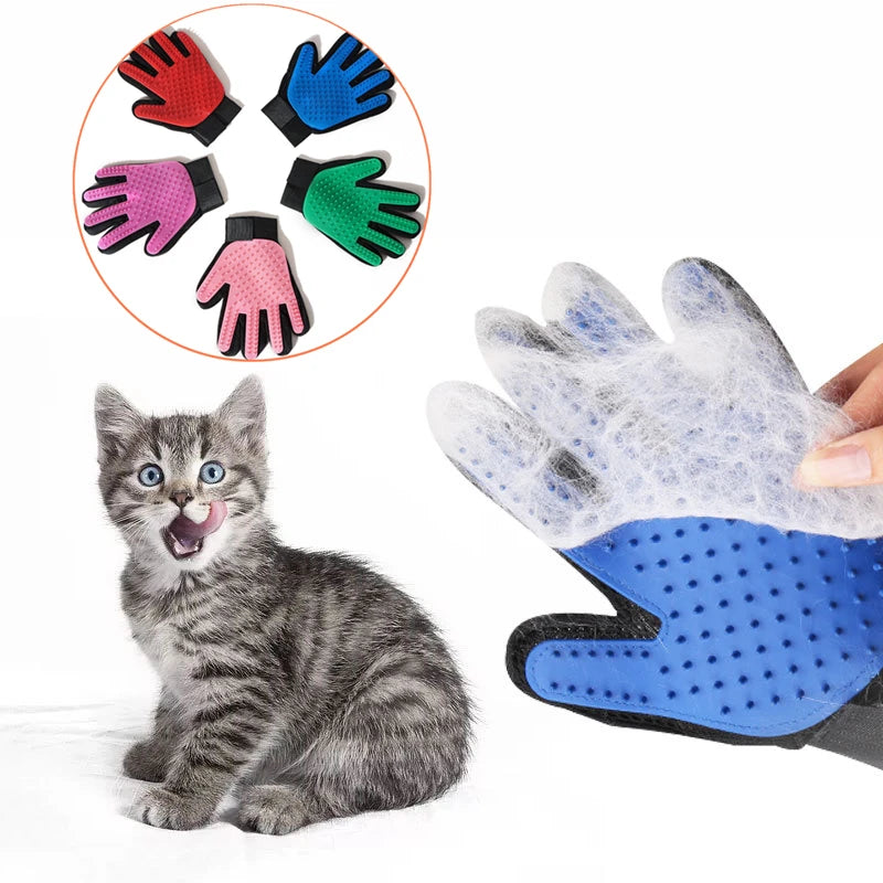 Pet Glove Grooming Brush