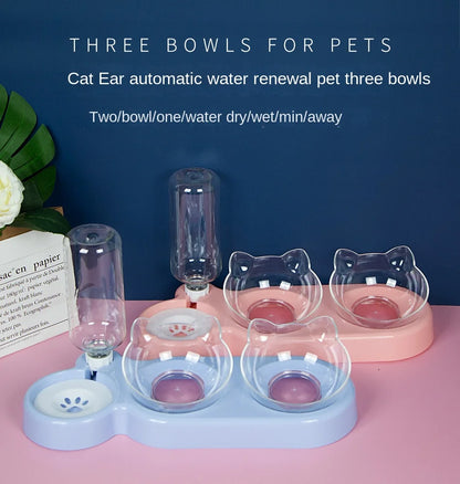 Elevated Cat Dog Bowl Feeder