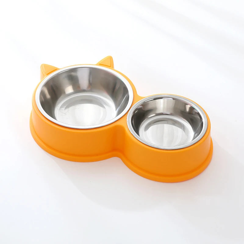 Stainless Steel Pet Bowl Set