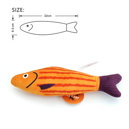 Interactive Catnip Fish Toy