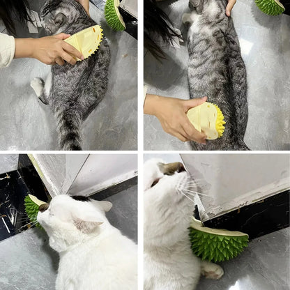 Cat Scratcher Massager Grooming Brush