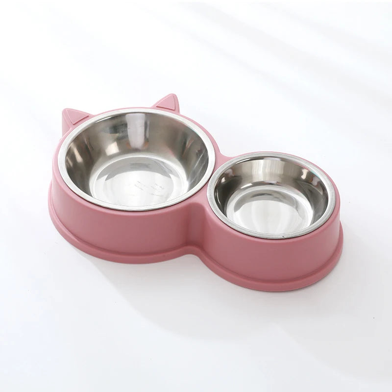 Stainless Steel Pet Bowl Set