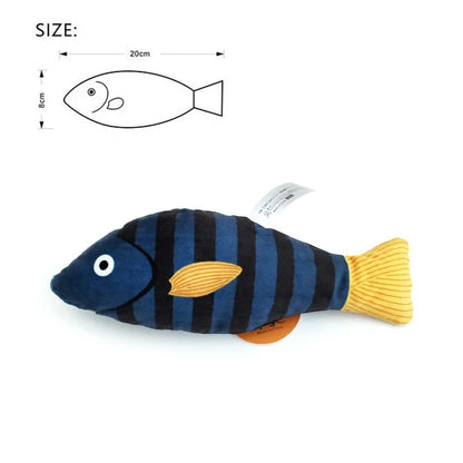 Interactive Catnip Fish Toy