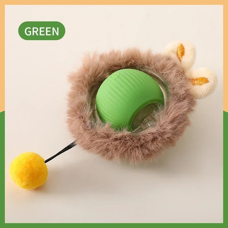 Interactive Rolling Cat Ball Toy