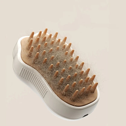 3-in-1 Electric Pet Brush for Grooming