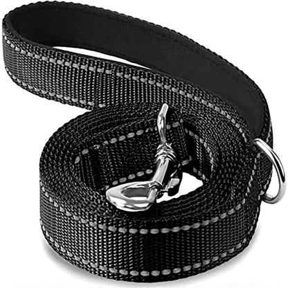 Reflective Dog Harness Collar Lead Strap Training Leash