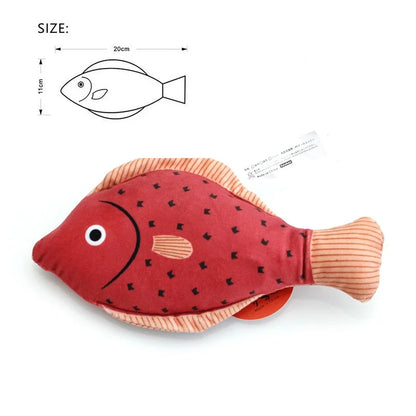 Interactive Catnip Fish Toy