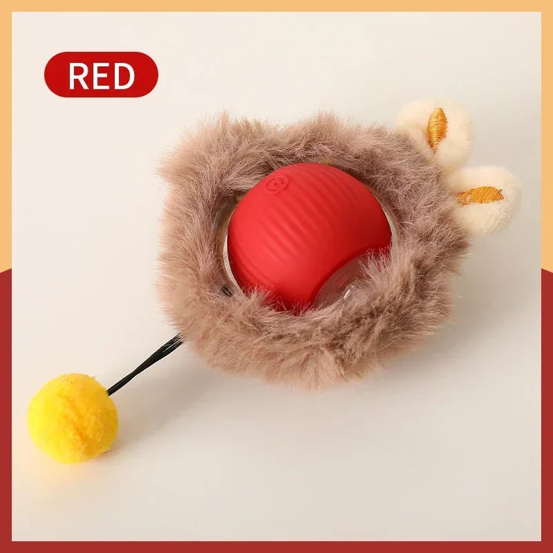 Interactive Rolling Cat Ball Toy