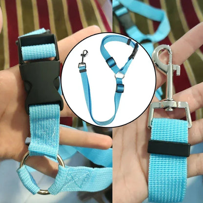 Adjustable Two-in-One Pet Car Seat Belt