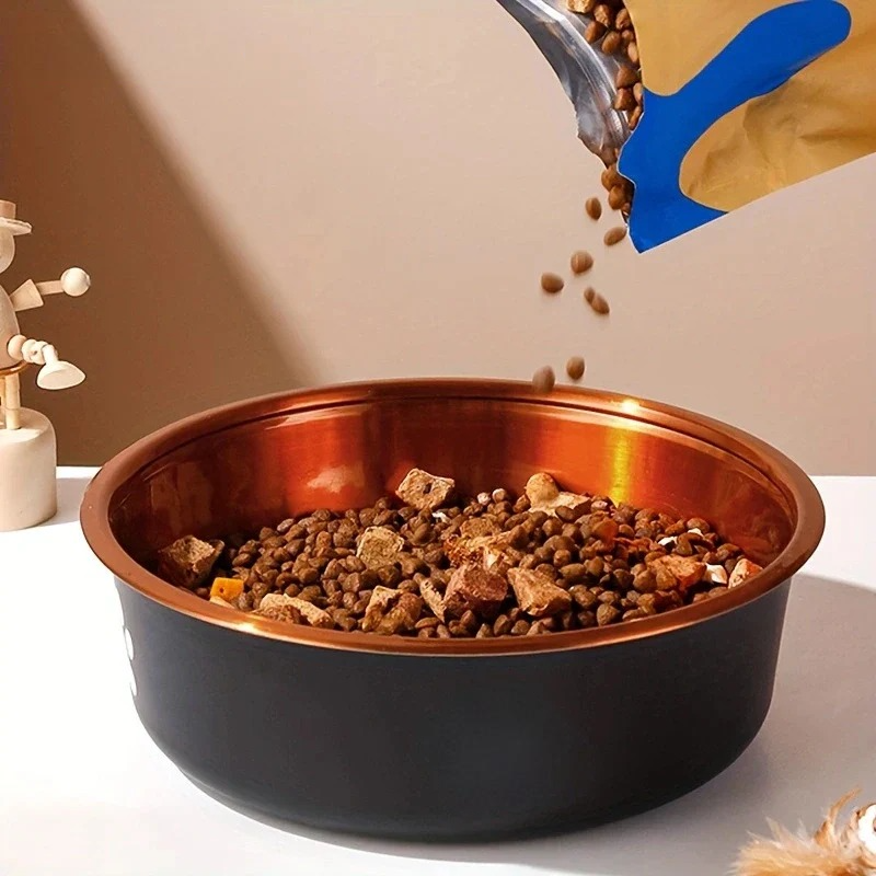 Durable Anti-Slip Stainless Steel Dog Bowls